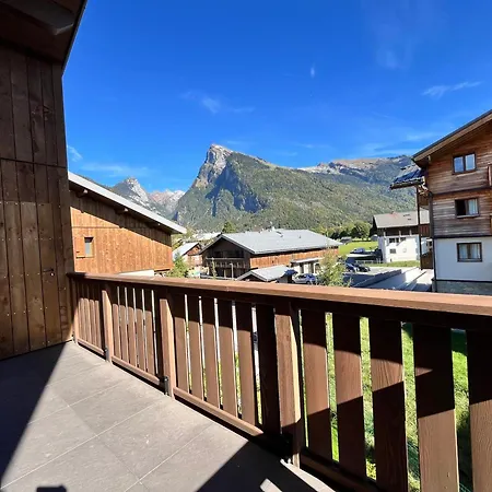 Apartmán Duplex Elegant Au Centre, Vue Vallee, Confort Moderne - Fr-1-624-185 Samoëns